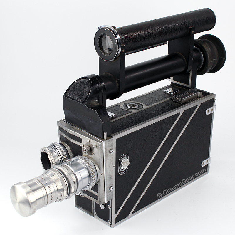 Cine Kodak Special II with auxiliary viewfinder