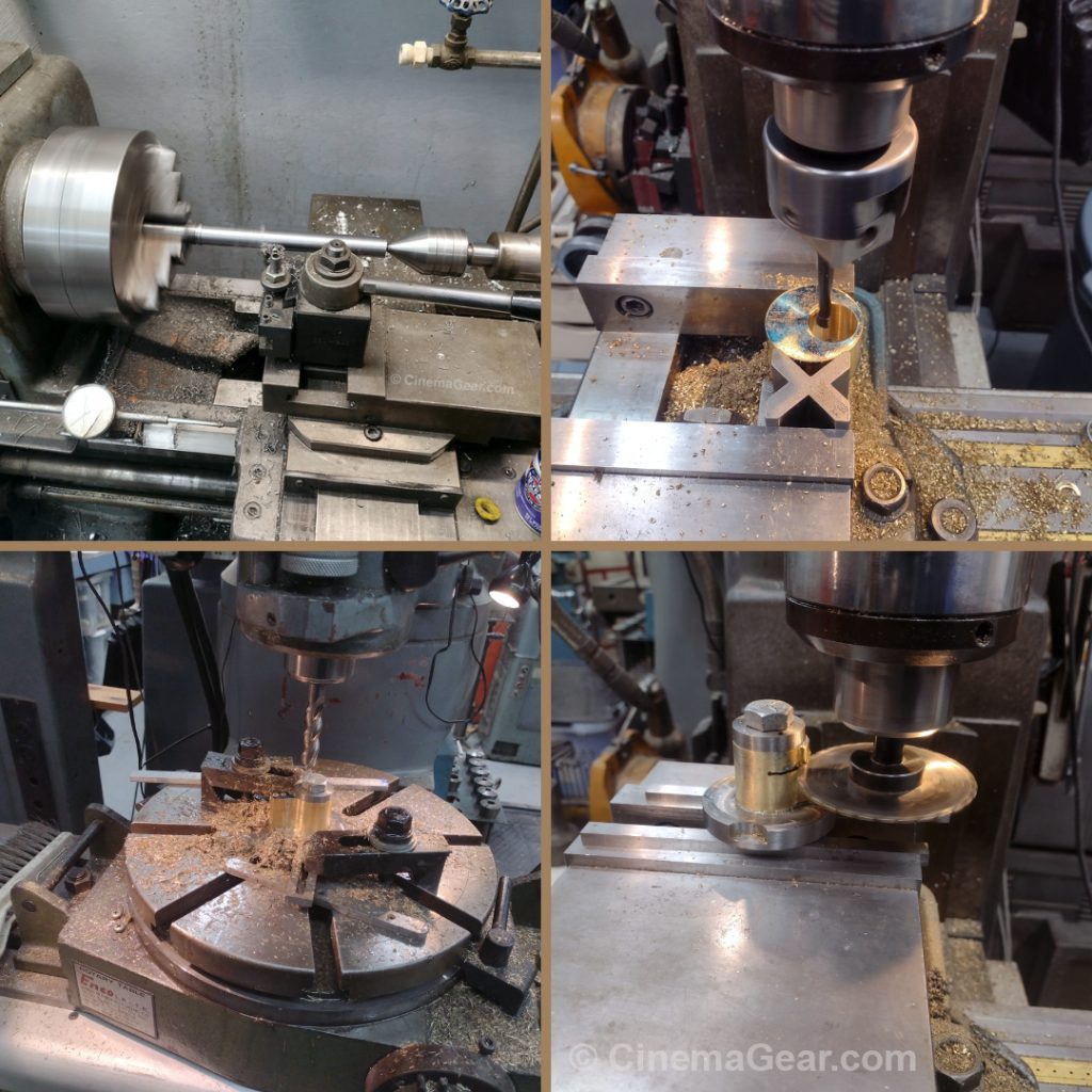 Machining a new handle for the Fox Freehead