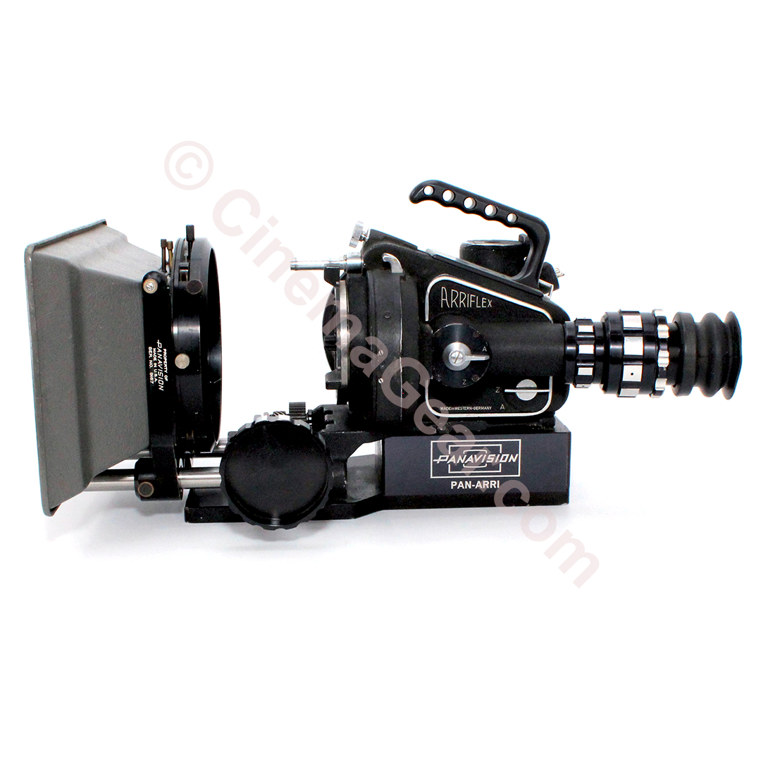 Pan-ARRI camera with replacement logo