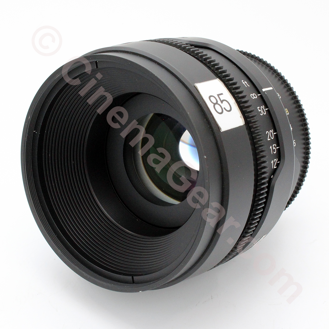 85mm RED Pro prime lens in PL mount