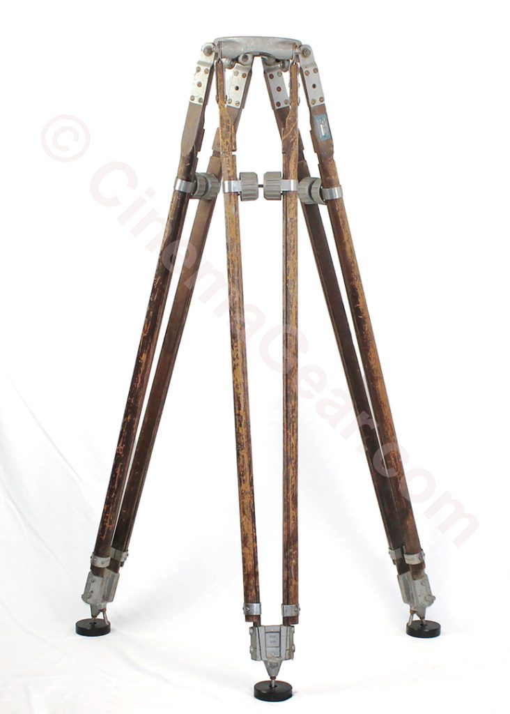 Birns and Sawyer VGH 300 standard wooden tripod with Mitchell top