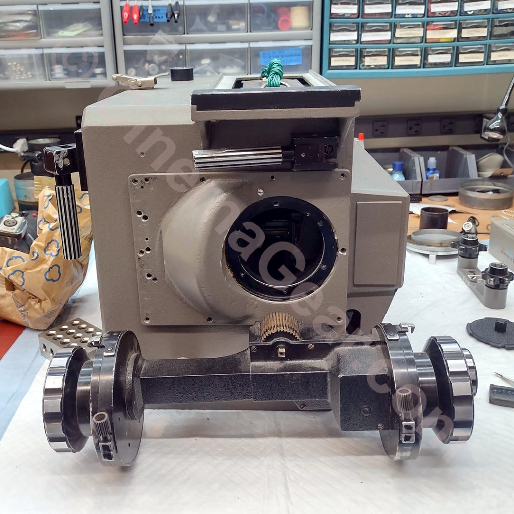 Mitchell 205 camera with the BNCR mount removed