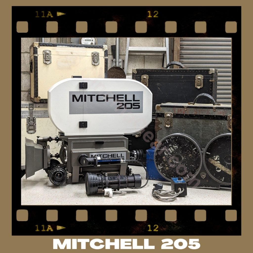 Mitchell 205 R 35mm motion picture film camera and accessories