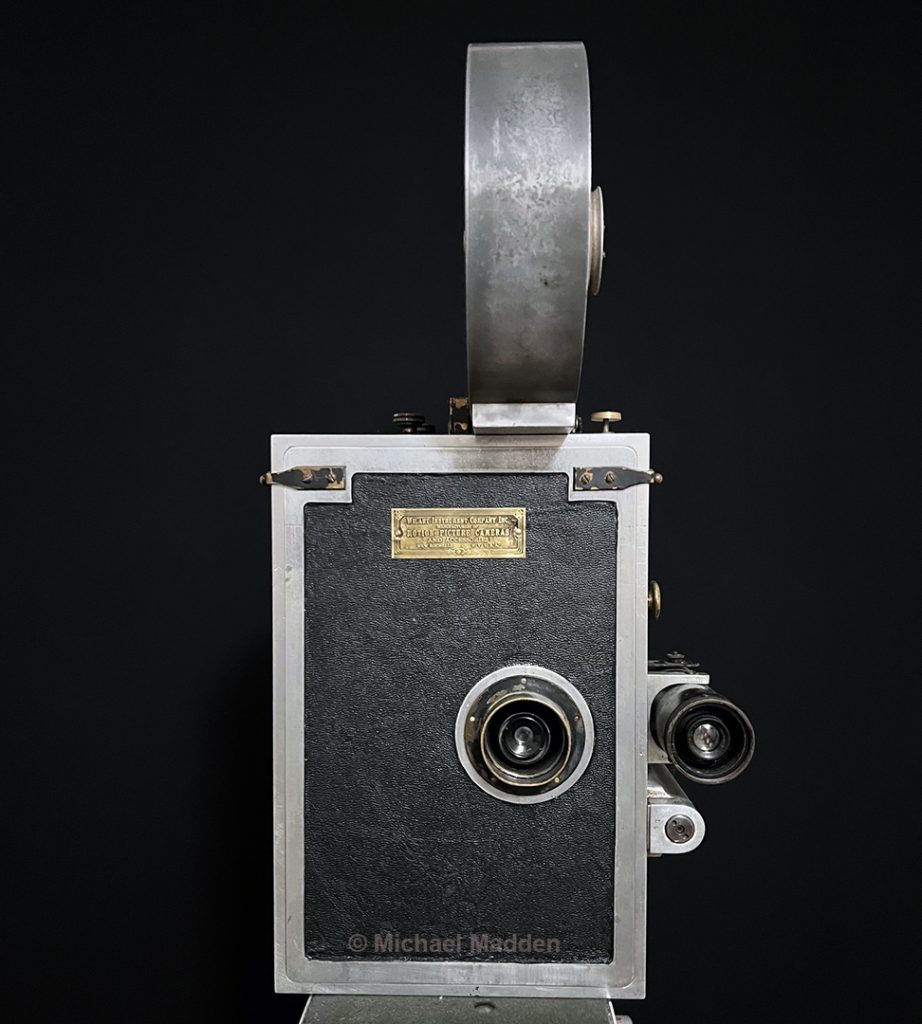 The Wilart Camera showing the taking lens and the finder lens