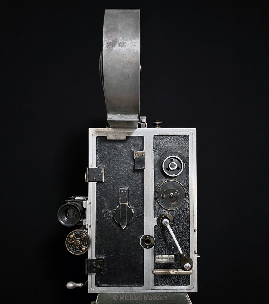The Wilart Camera with hand crank and 400' magazine
