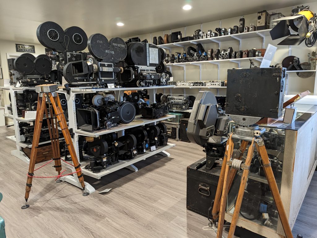 A peek into the showroom at CinemaGear