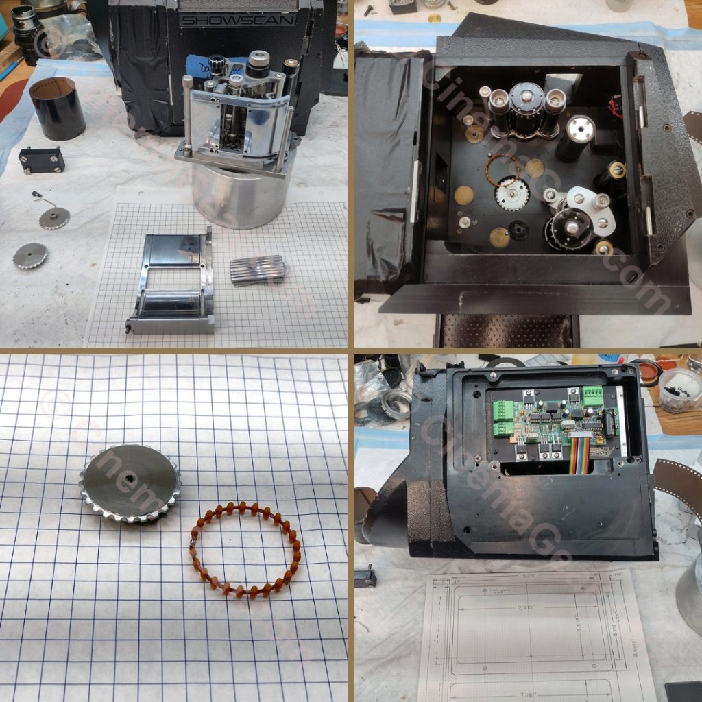 Restoring Showscan CP65 camera sn. 001