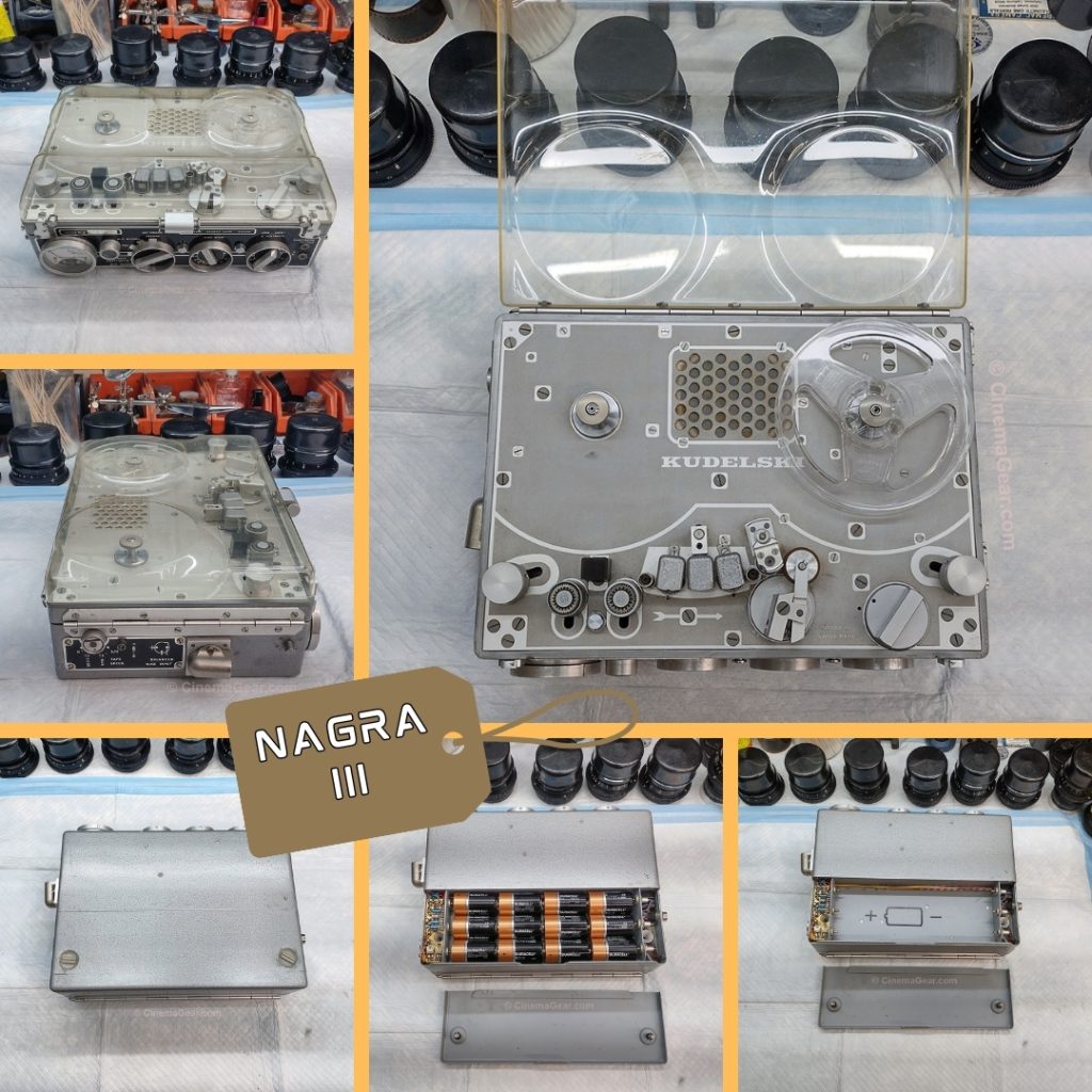 Nagra III Analog Portable Reel to Reel Audio Tape Recorder