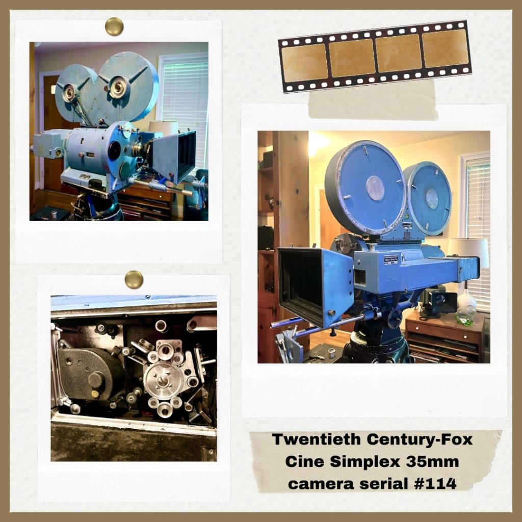 Twentieth Century-Fox Cine Simplex camera no. 114