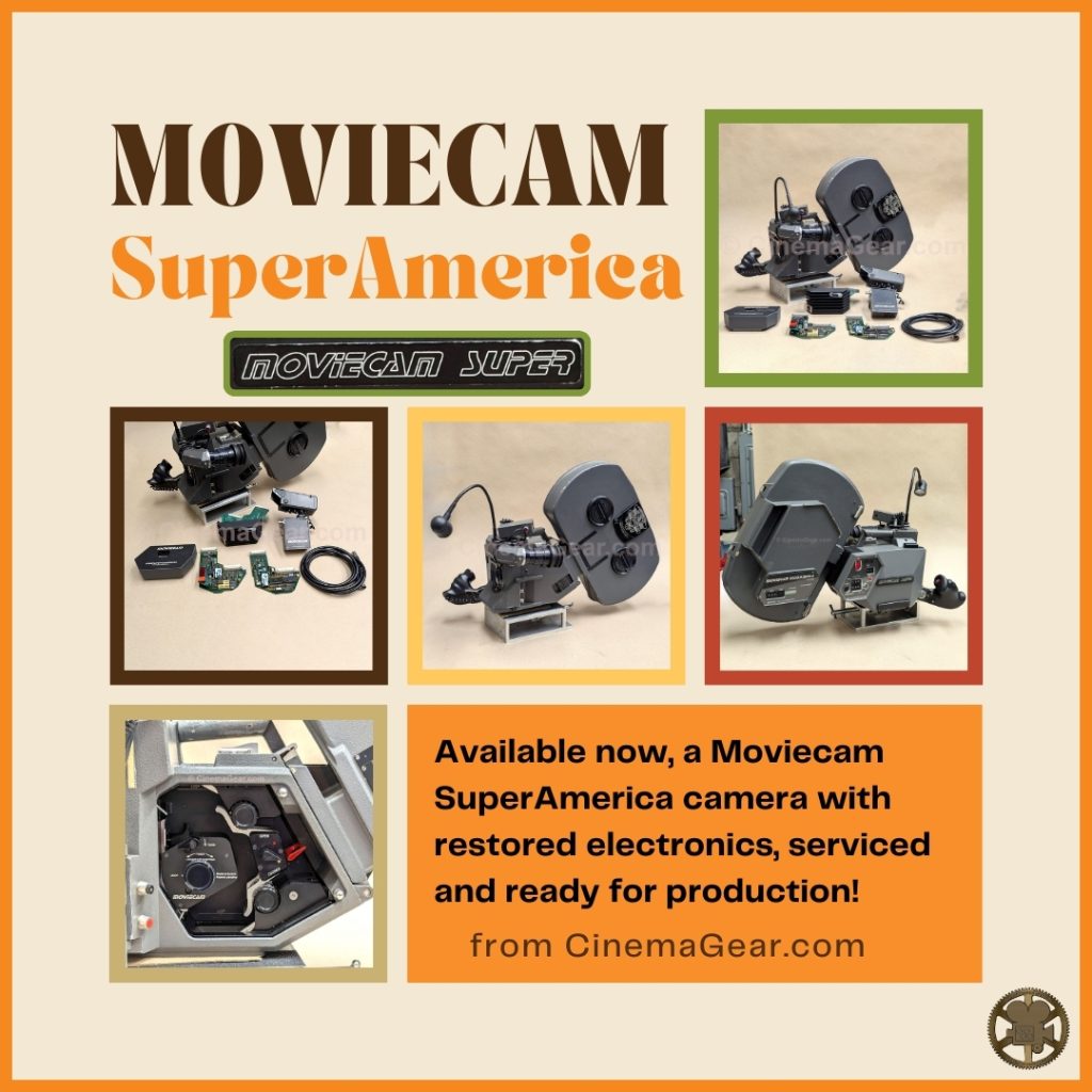 Moviecam SuperAmerica 35mm motion picture film camera