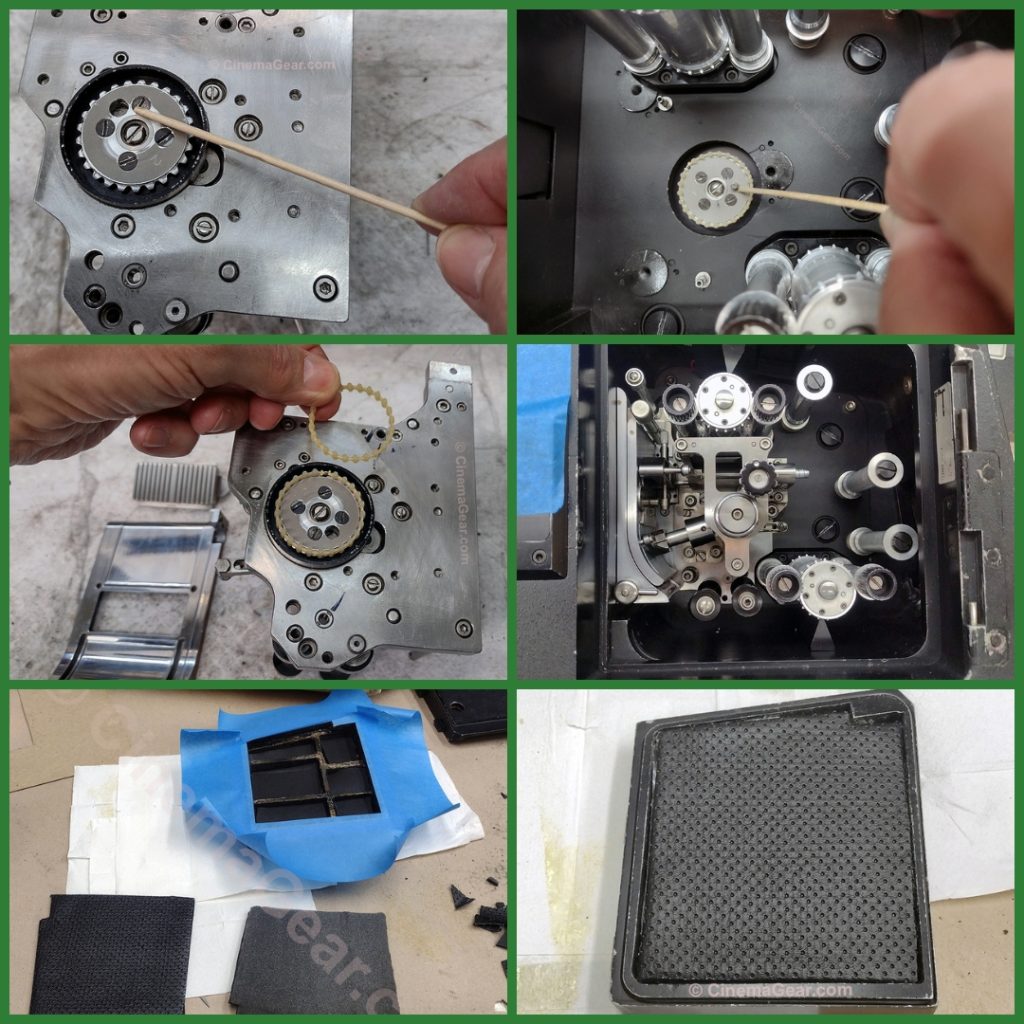 Repairing the Showscan CP65 65mm motion picture film cameras