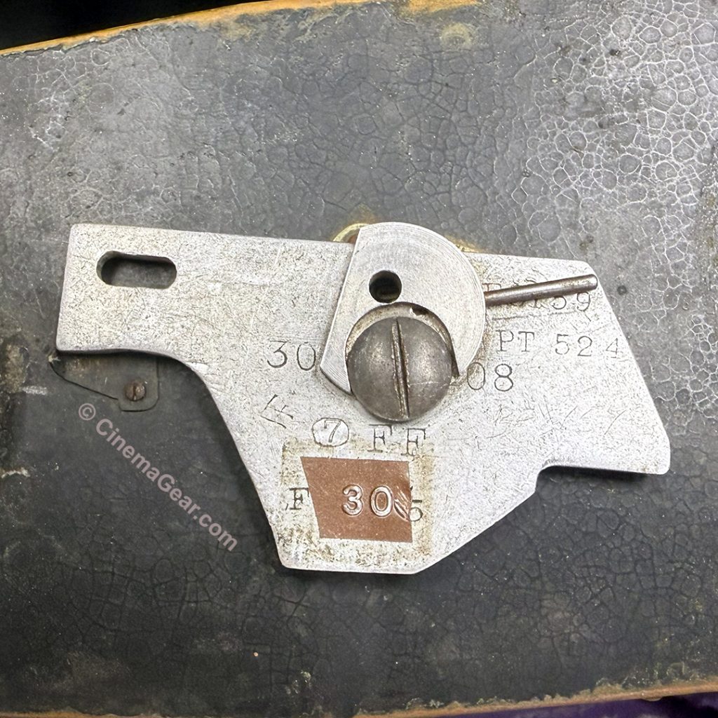 A close-up of one of the adjustable cams for Mitchell NC #184