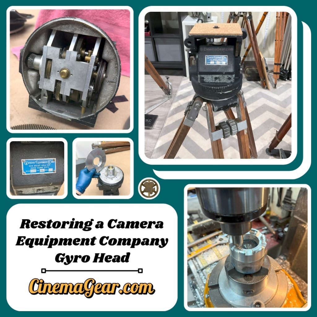 Restoring a Camera Equipment Company Gyro Head