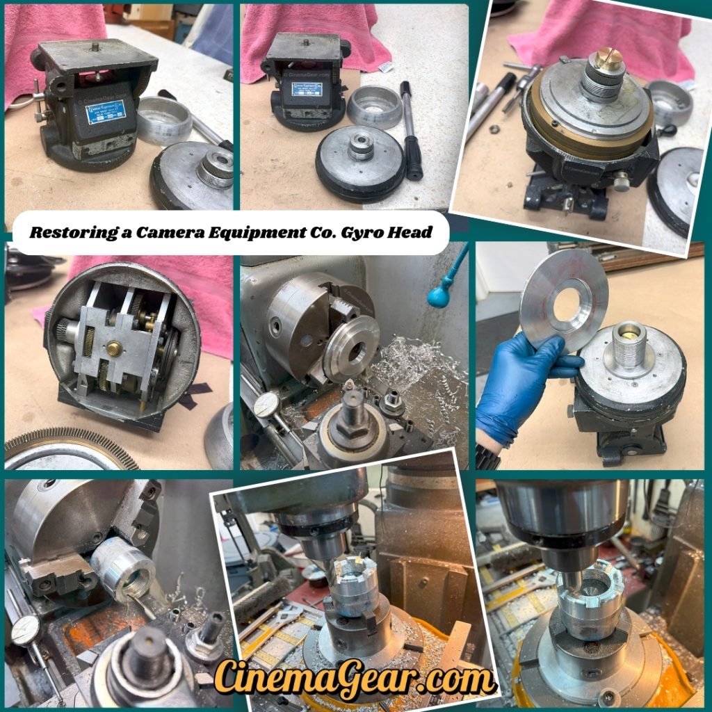 Restoring a Camera Equipment Company Gyro Head