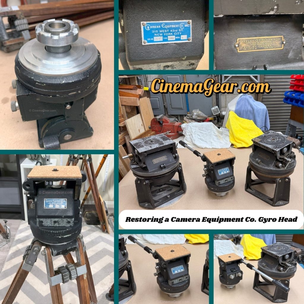 Restoring a Camera Equipment Company Gyro Head