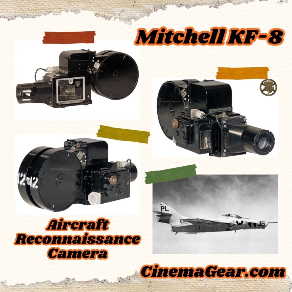 Mitchell KF-8 aircraft reconnaissance camera