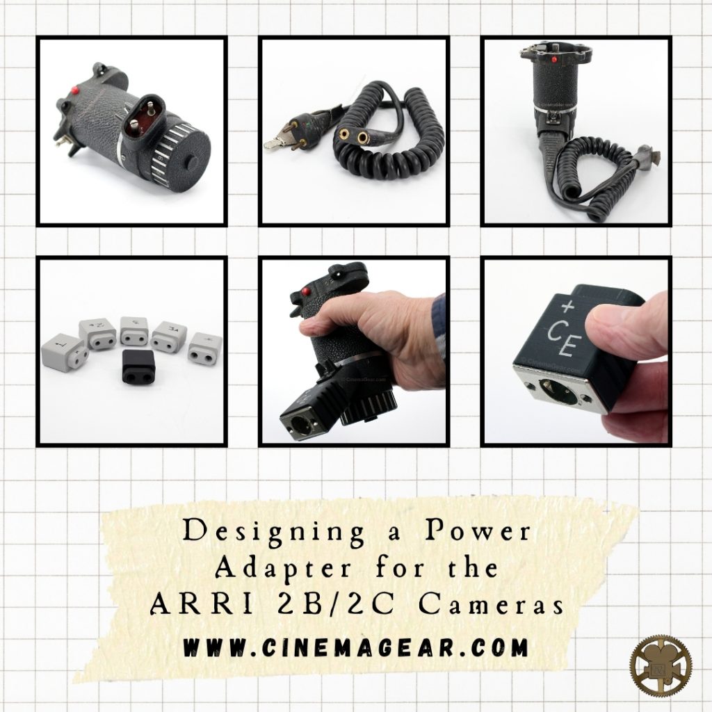 Designing a power adapter for the ARRI 2B/2C cameras