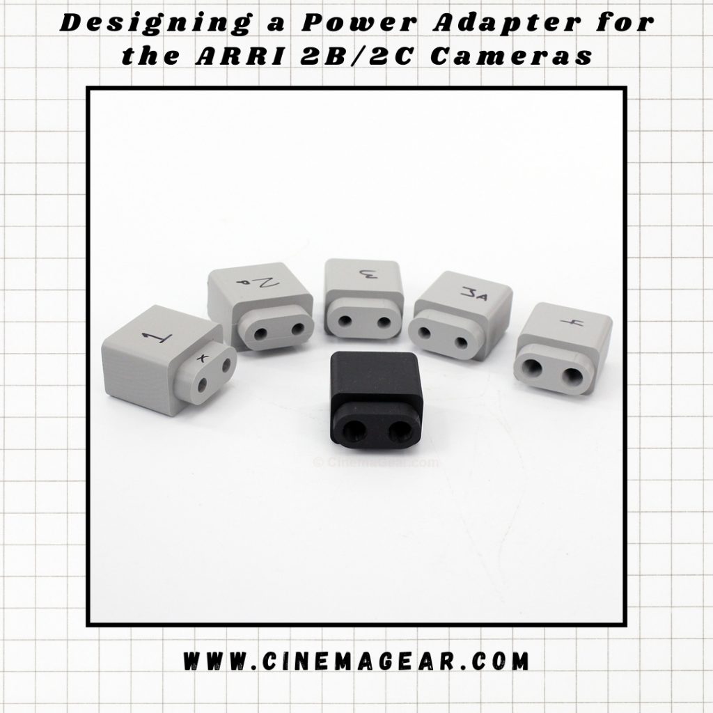 Designing a power adapter for the ARRI 2B/2C cameras