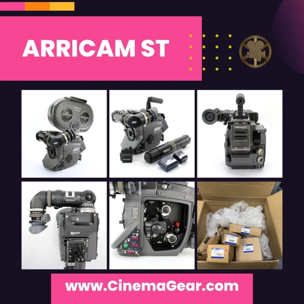 Factory new ARRICAM ST 4-perf 35mm sync sound camera
