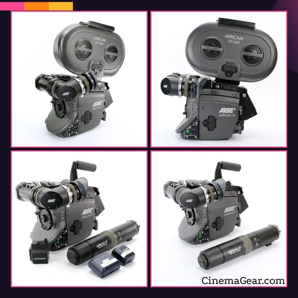 Factory new ARRICAM ST 4-perf 35mm sync sound camera