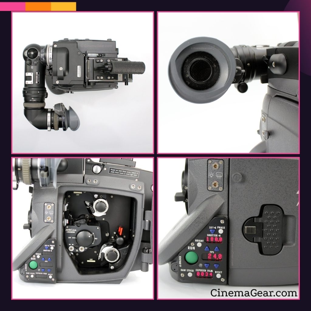 Factory new ARRICAM ST 4-perf 35mm sync sound camera