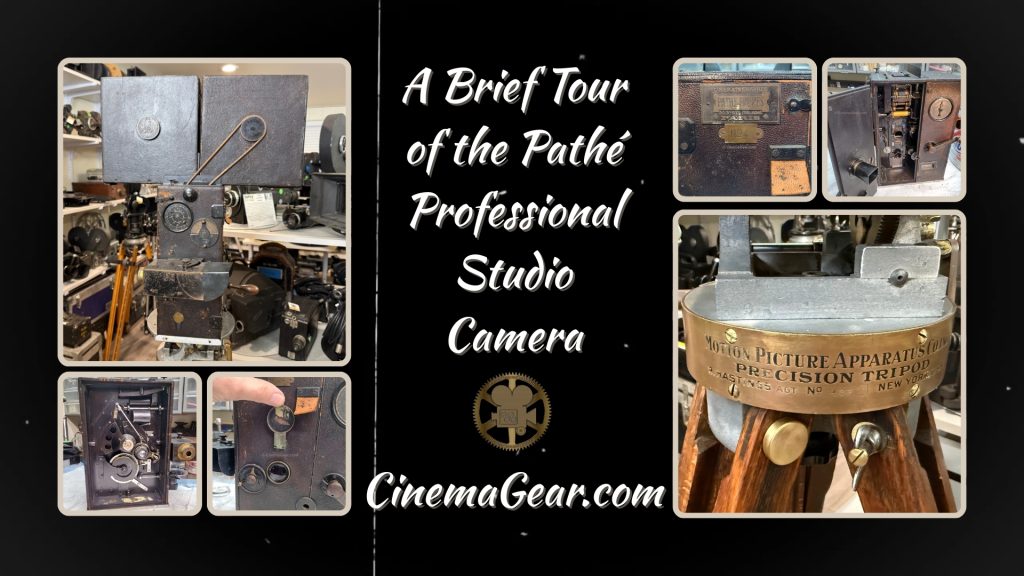 A video tour of the features of the Pathe Professional Studio Camera