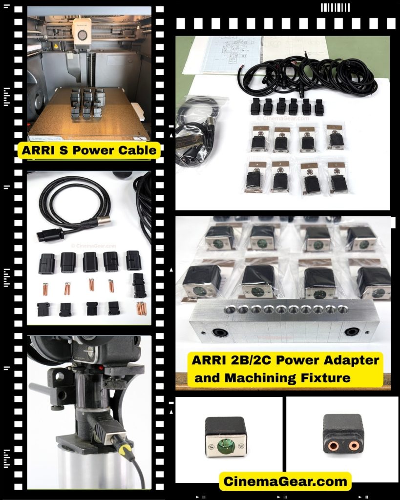 Thank you for your enthusiastic support of our custom, in-house CinemaGear ARRI 2B/2C and ARRI S accessories!