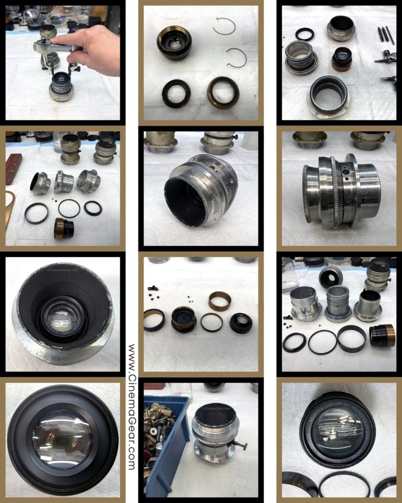 Mitchell NC #169 with Baltar and Cooke lenses and Universal pan tilt head and tripod