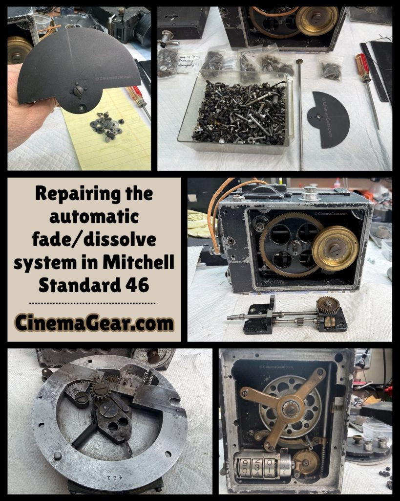 Repairing the automatic fade/dissolve system for Mitchell Standard 46
