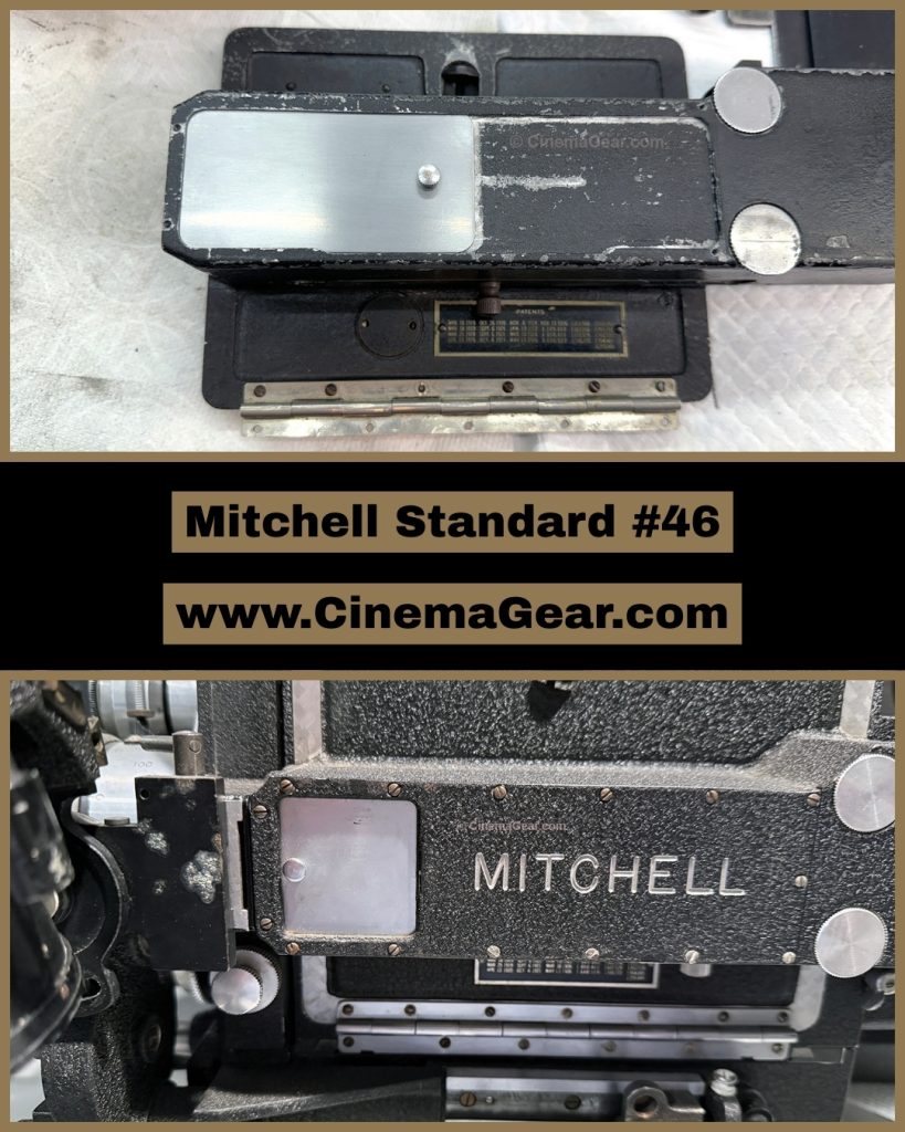 Restoring Mitchell Standard 46 - replacing the missing slider door that covers the ground glass and viewfinder optics