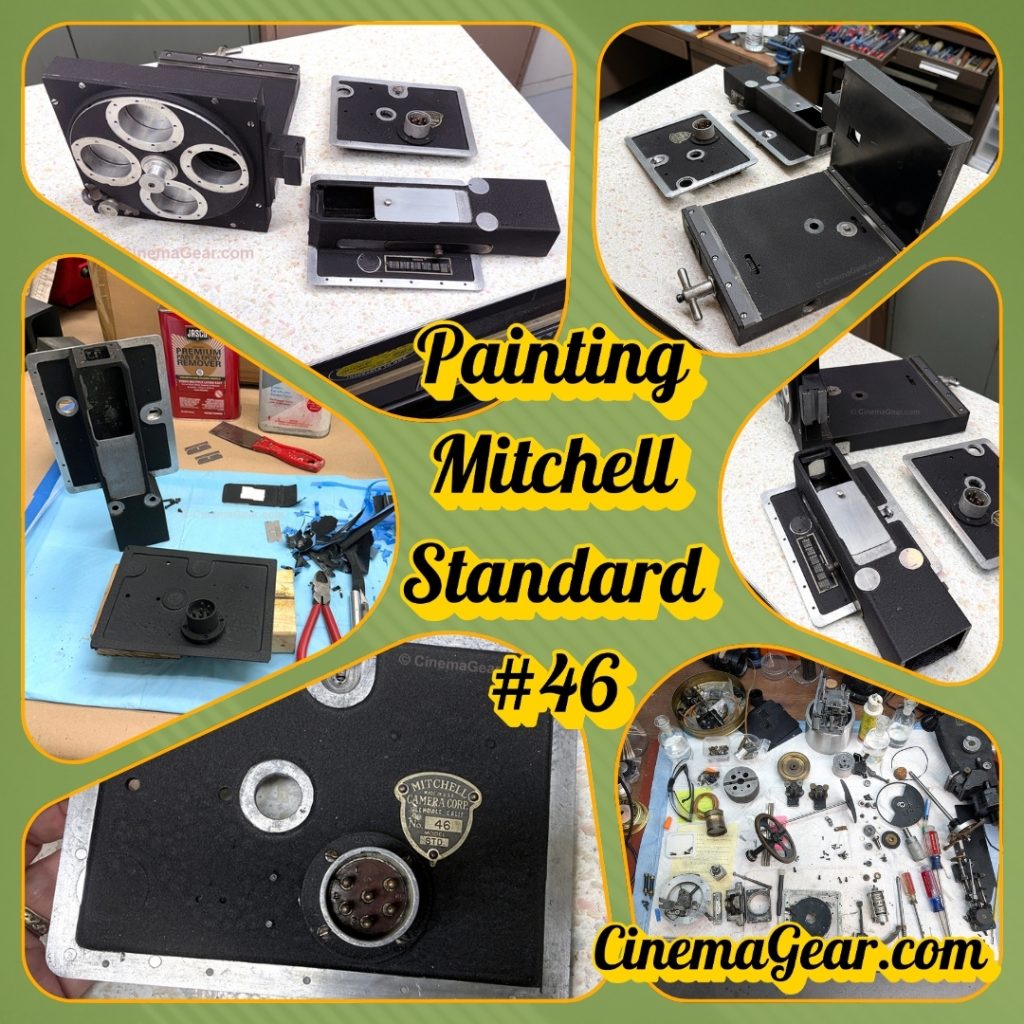 Continuing to paint Mitchell Standard #46