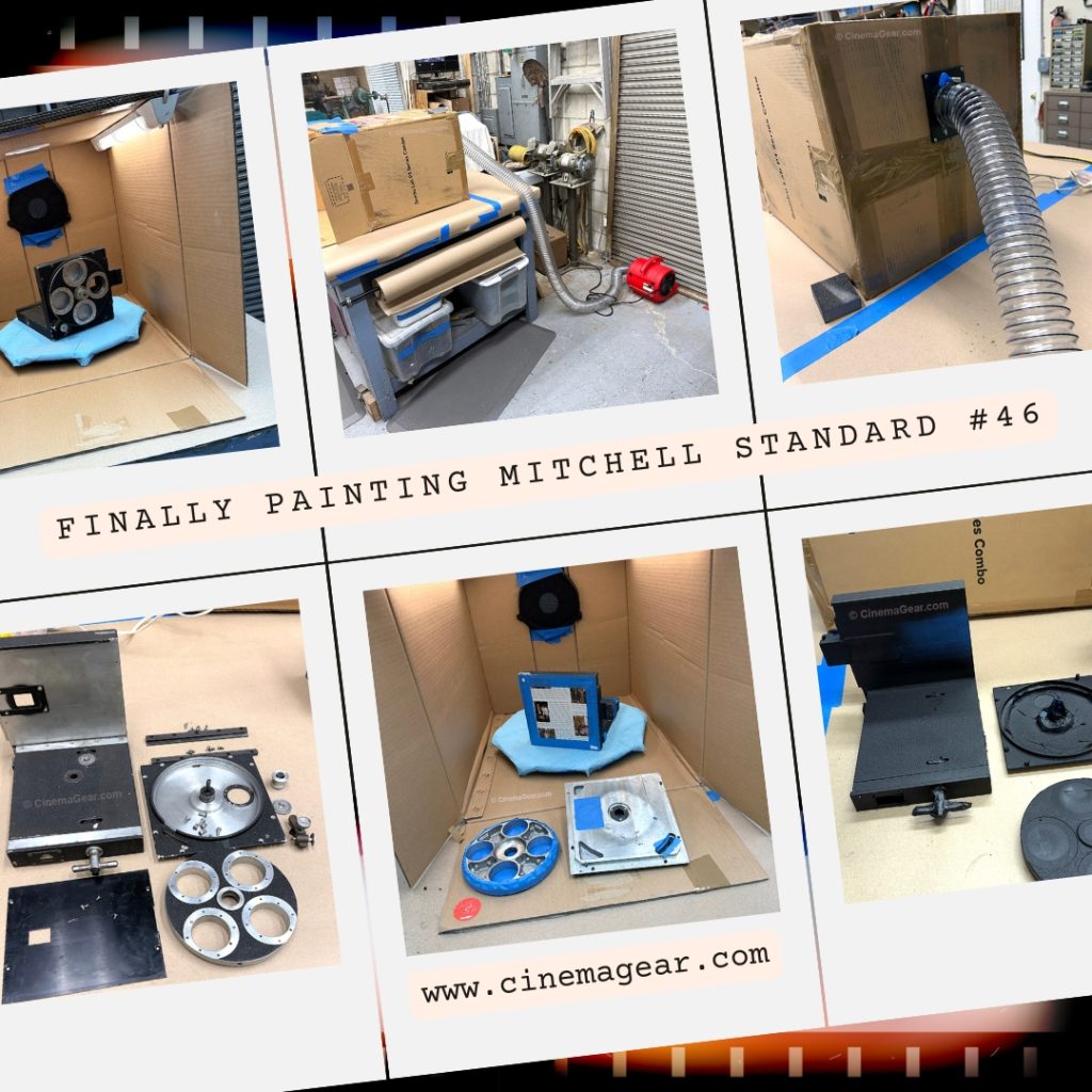 beginning to paint Mitchell Standard sn. 46