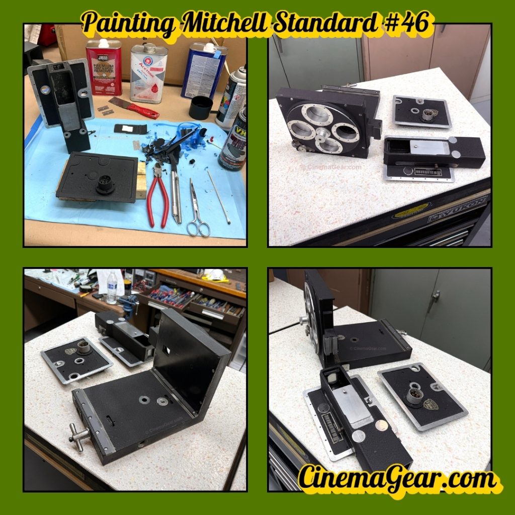 Continuing to paint Mitchell Standard #46