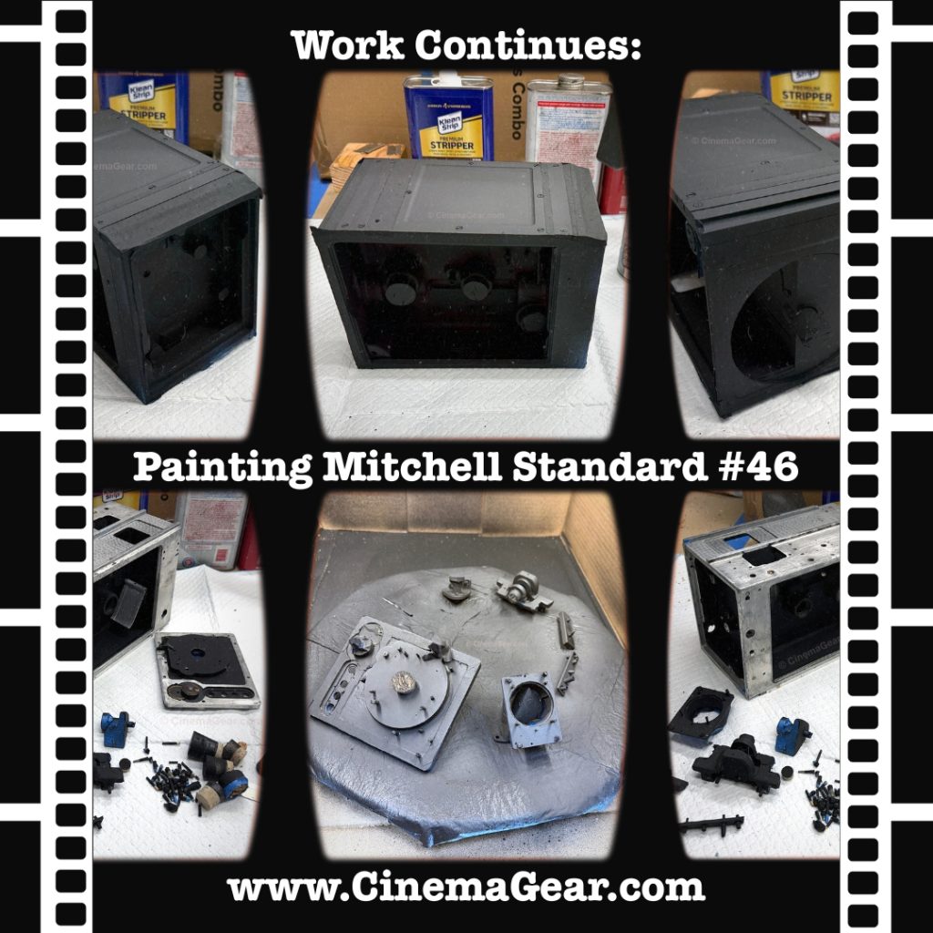 Continuing to paint Mitchell Standard #46
