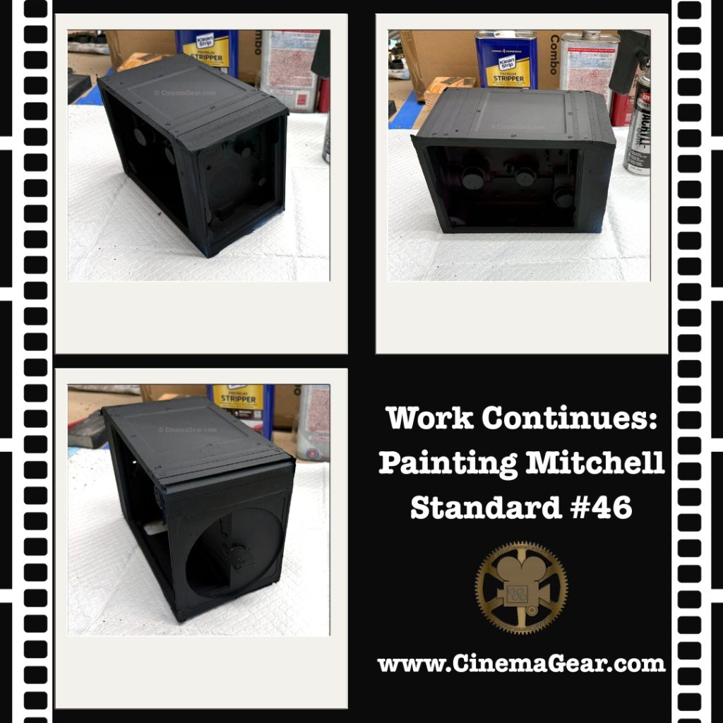 Continuing to paint Mitchell Standard #46