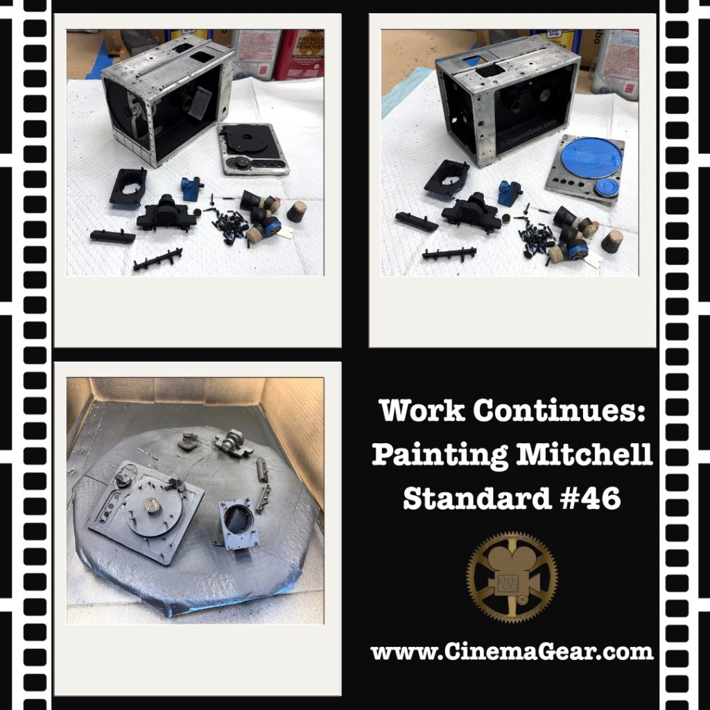 Continuing to paint Mitchell Standard #46