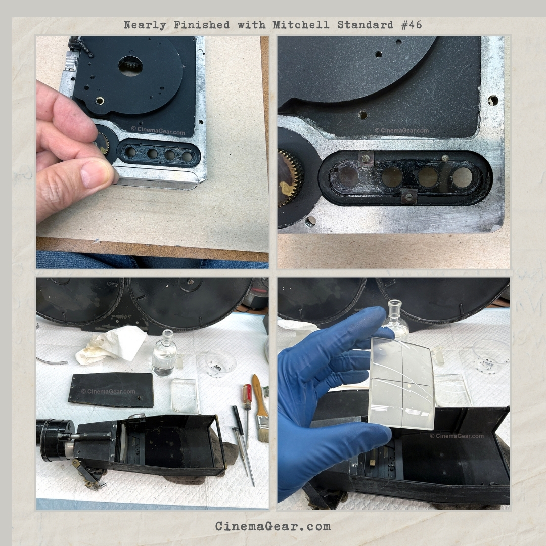 Reassembly and Nearly Done With Mitchell Standard 46 – CinemaGear — Blog