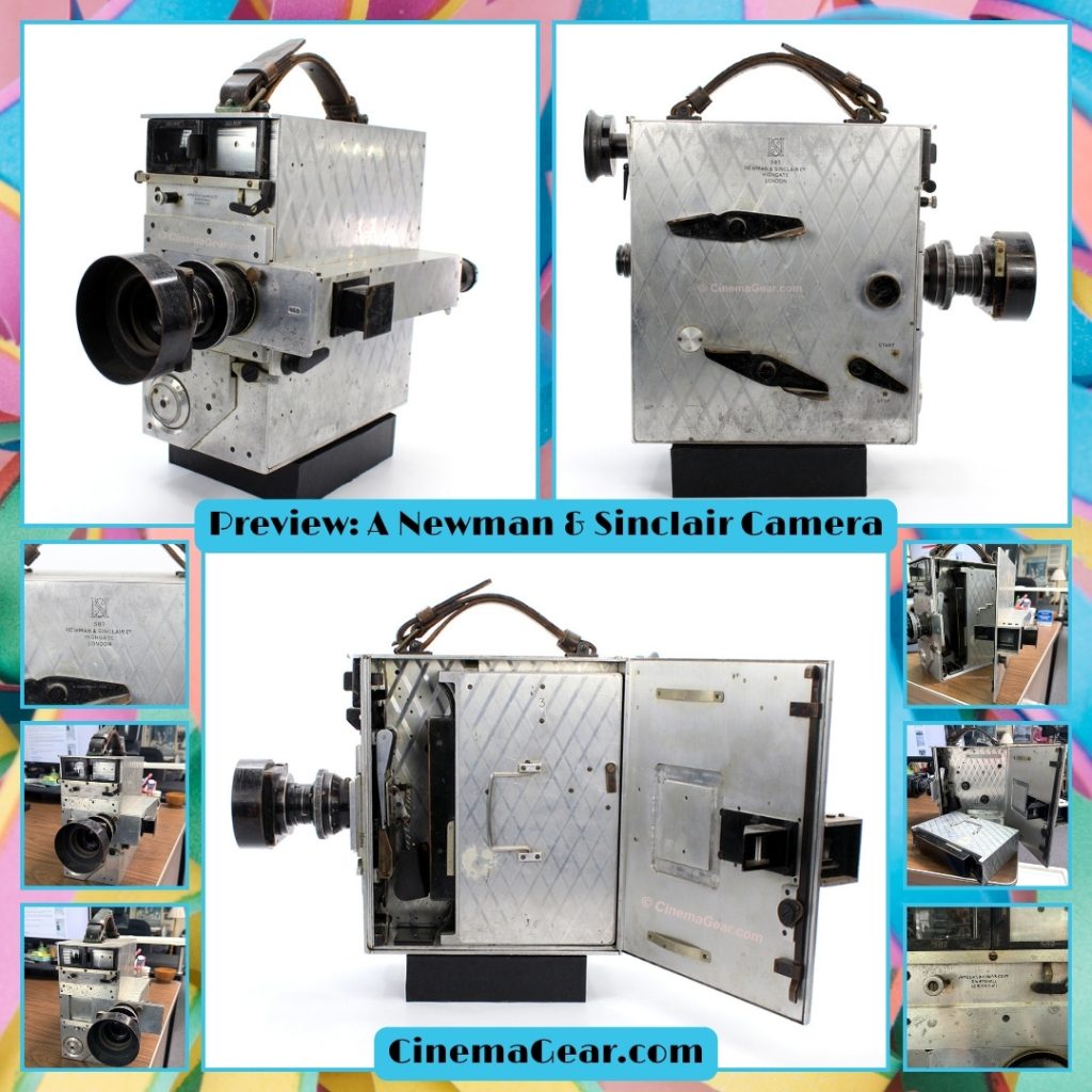 Newman and Sinclair Autokine 35mm motion picture film camera