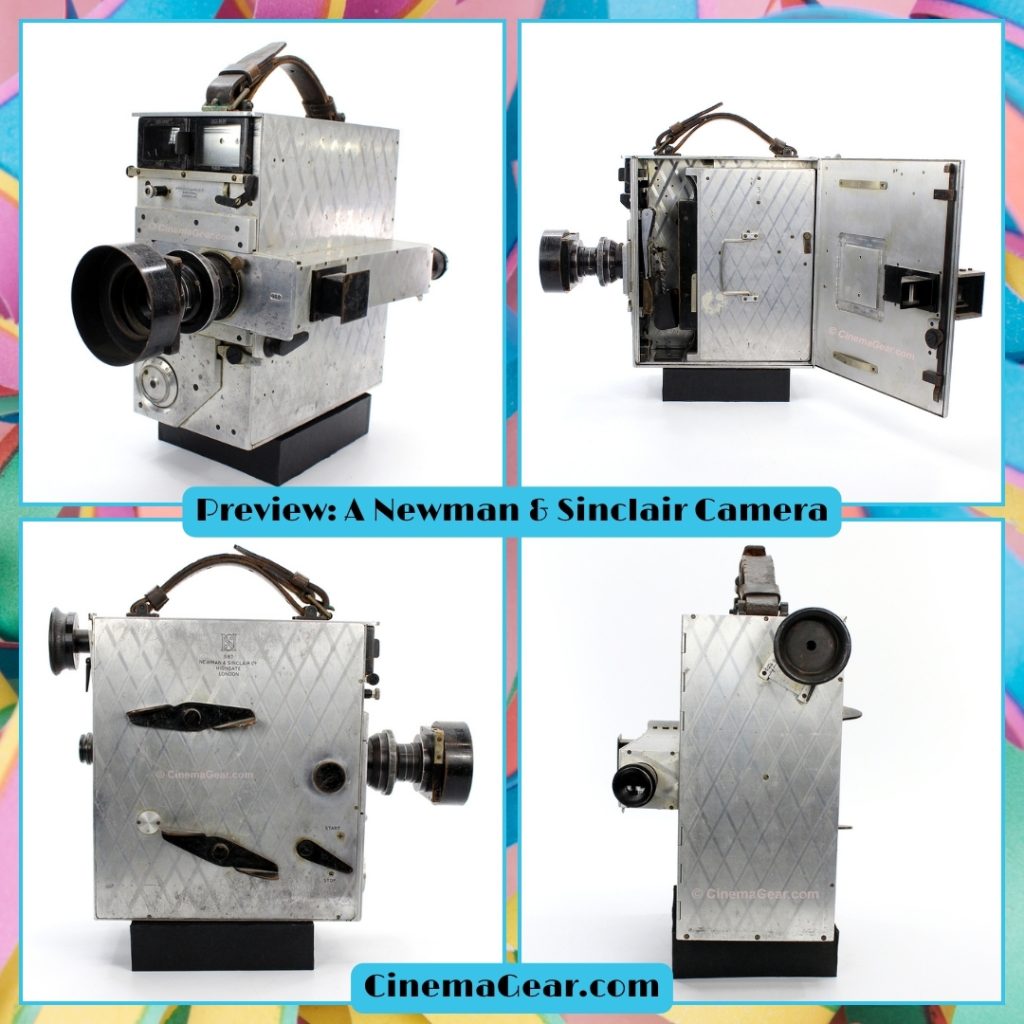Newman and Sinclair Autokine 35mm motion picture film camera