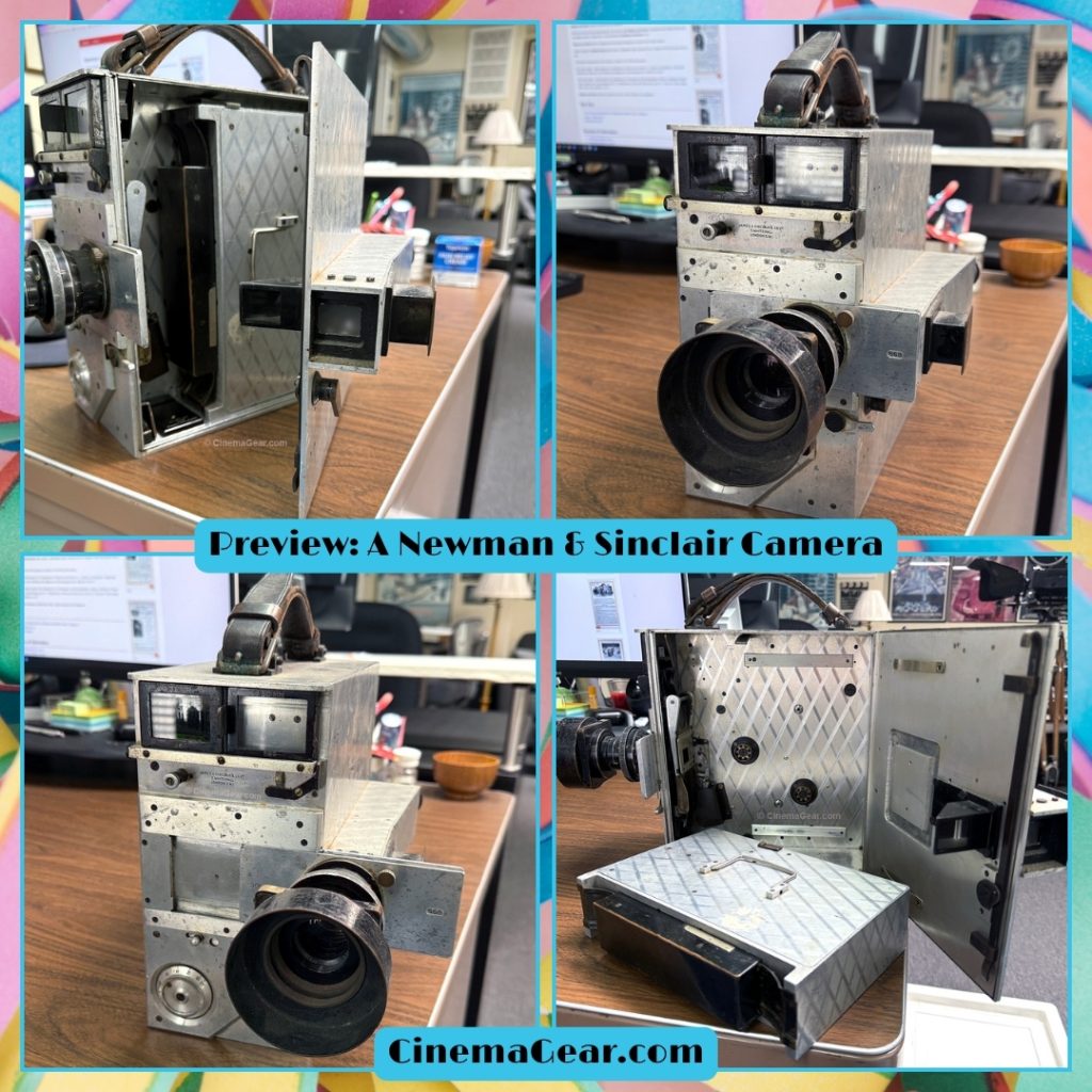 Newman and Sinclair Autokine 35mm motion picture film camera