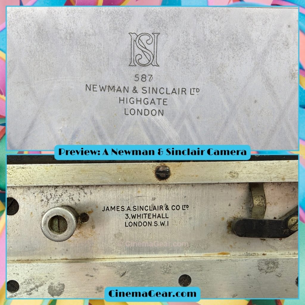 Newman and Sinclair Autokine 35mm motion picture film camera
