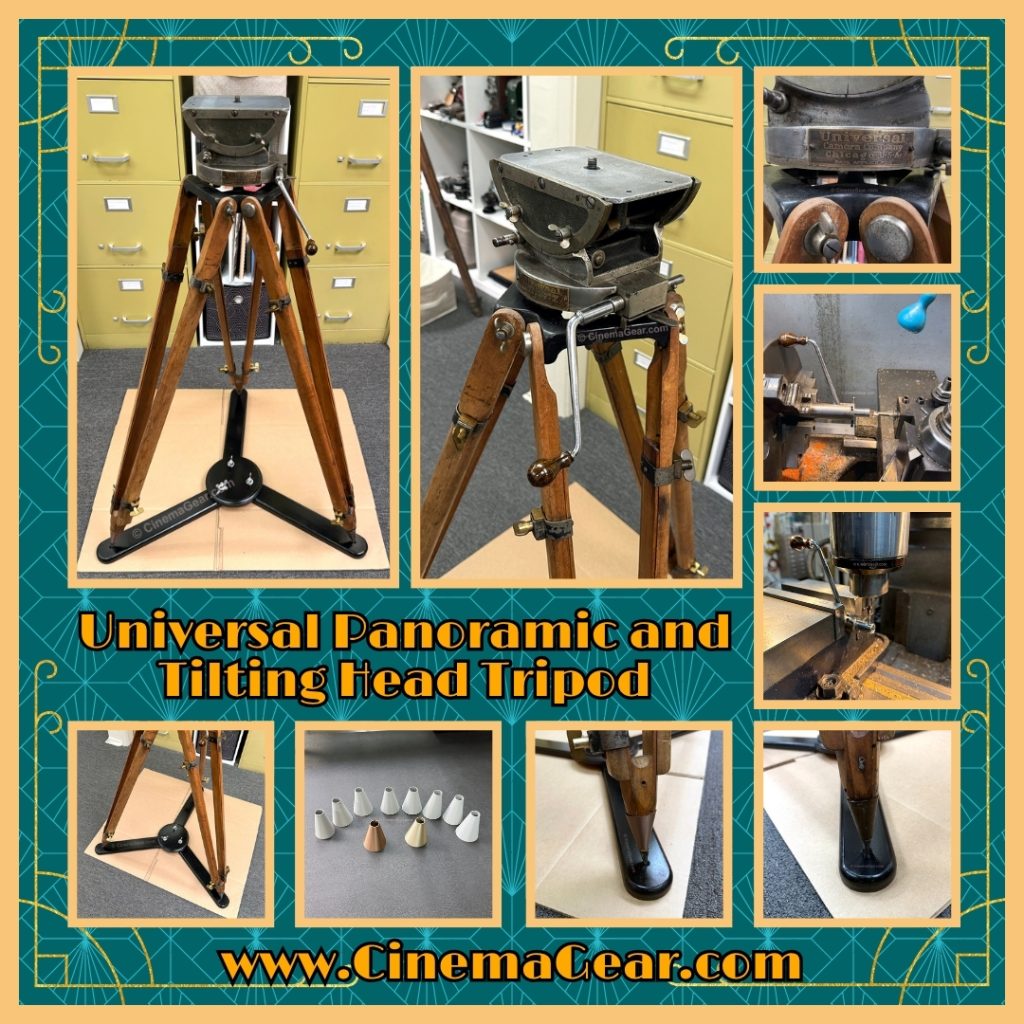 Universal Panoramic and Tilting Head Tripod