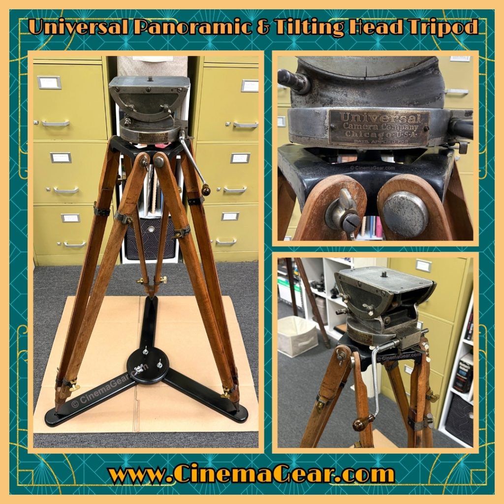 Universal Panoramic and Tilting Head Tripod