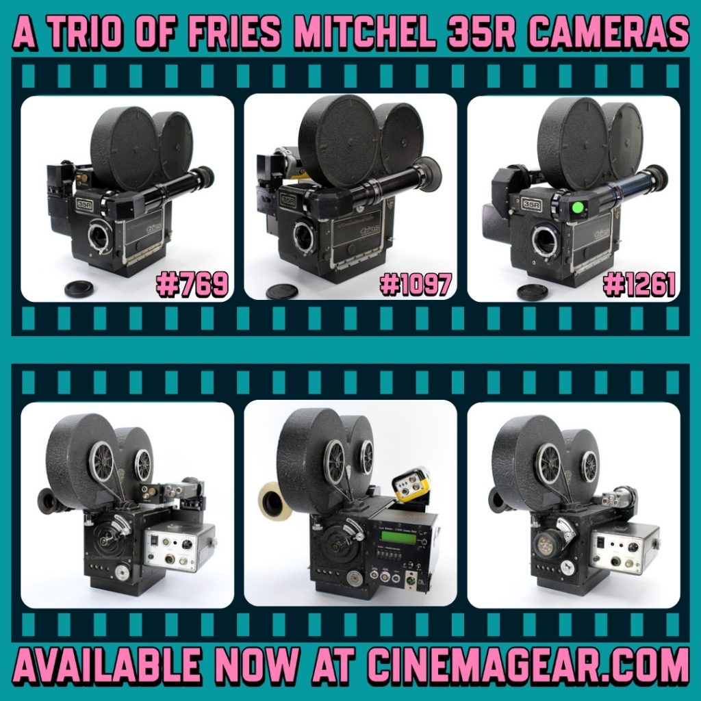 Fries Mitchell 35R 35mm high speed motion picture film camera