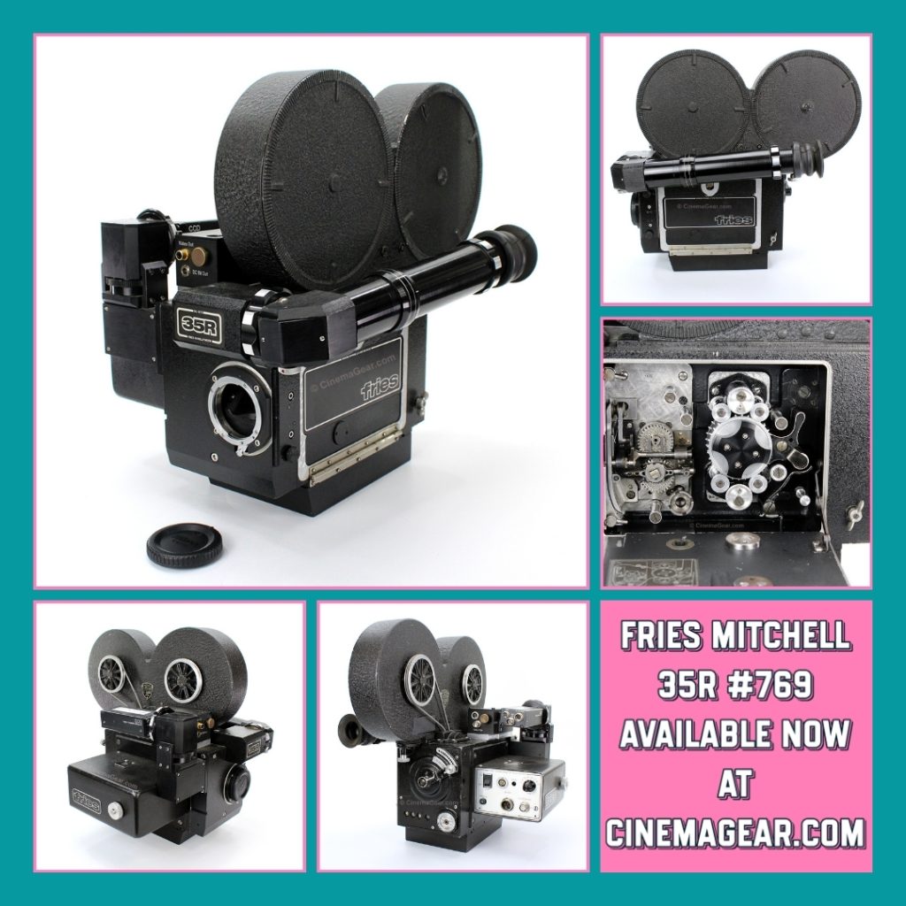 Fries Mitchell 35R 35mm high speed motion picture film camera