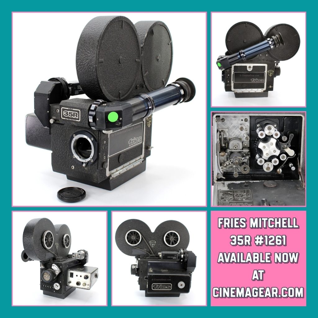Fries Mitchell 35R 35mm high speed motion picture film camera