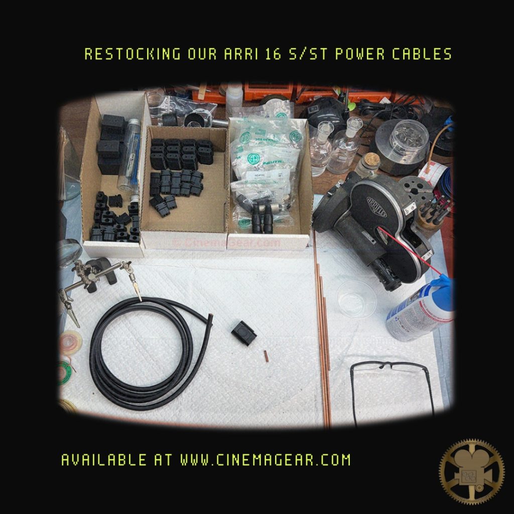 Restocking Our ARRI 16 S/ST Power Cables