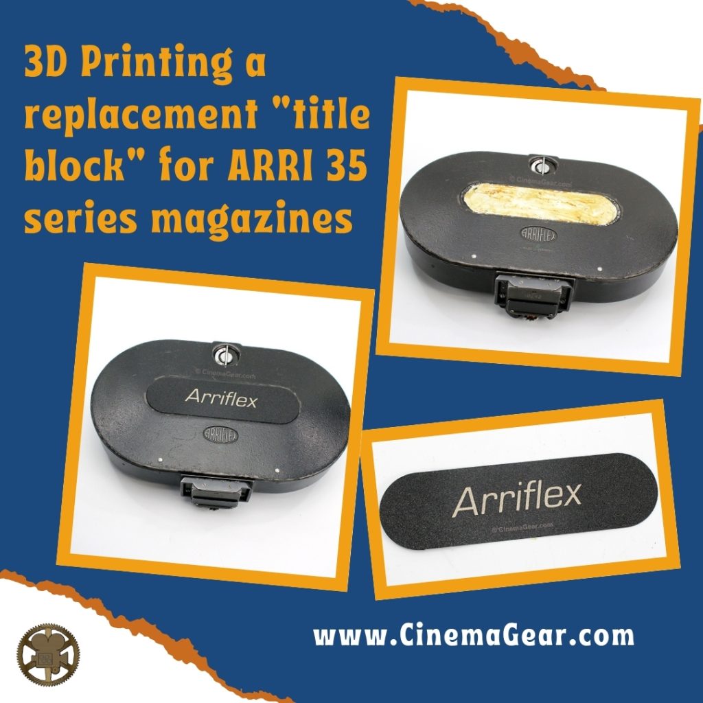 ARRI 35 Series Magazine “Title Block”