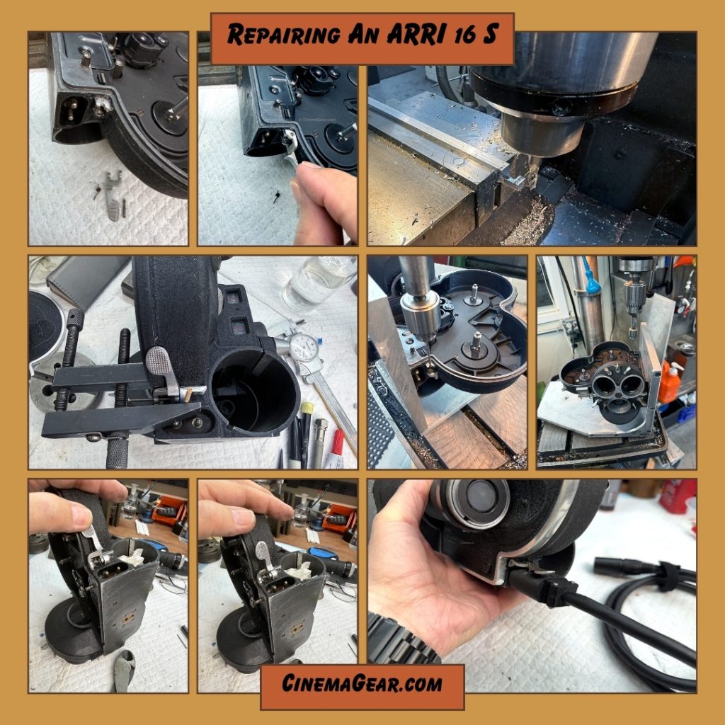 Arri 16 S cable lock repair