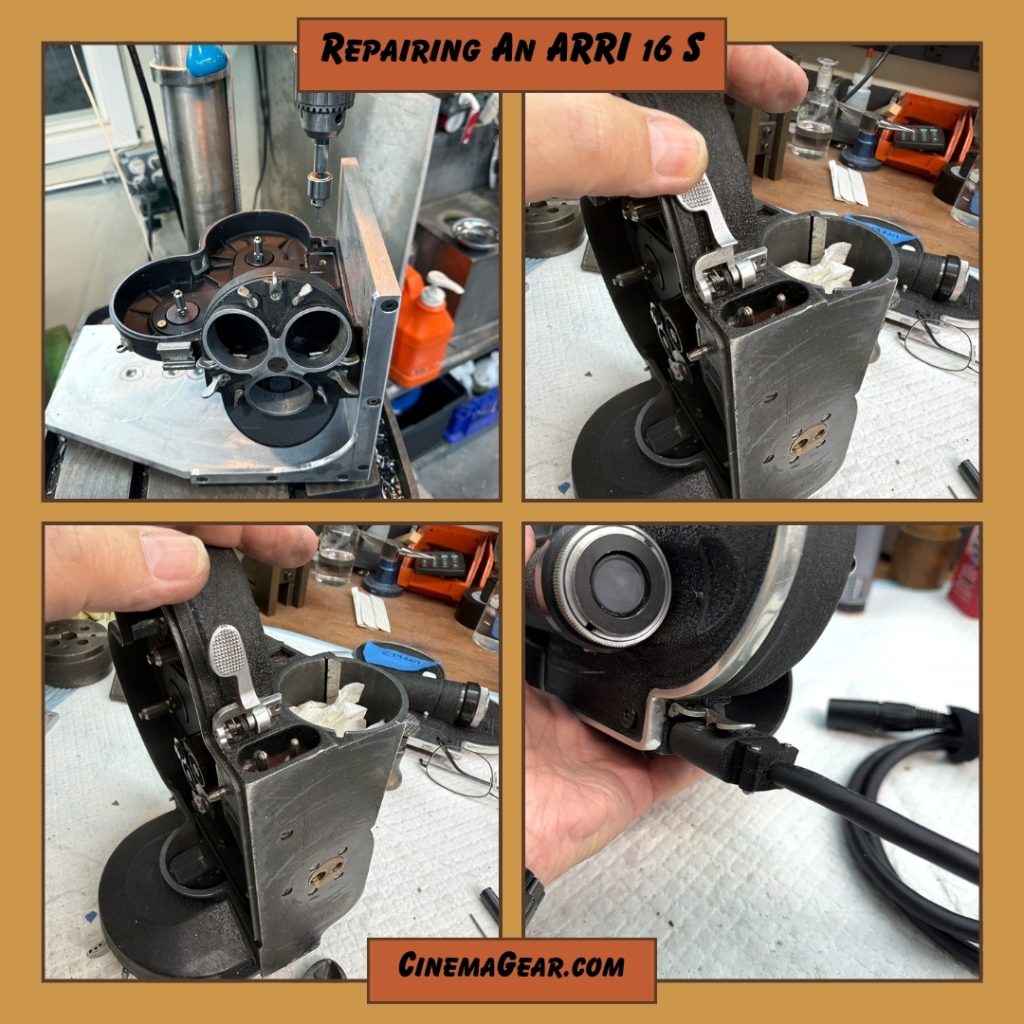 Arri 16 S cable lock repair